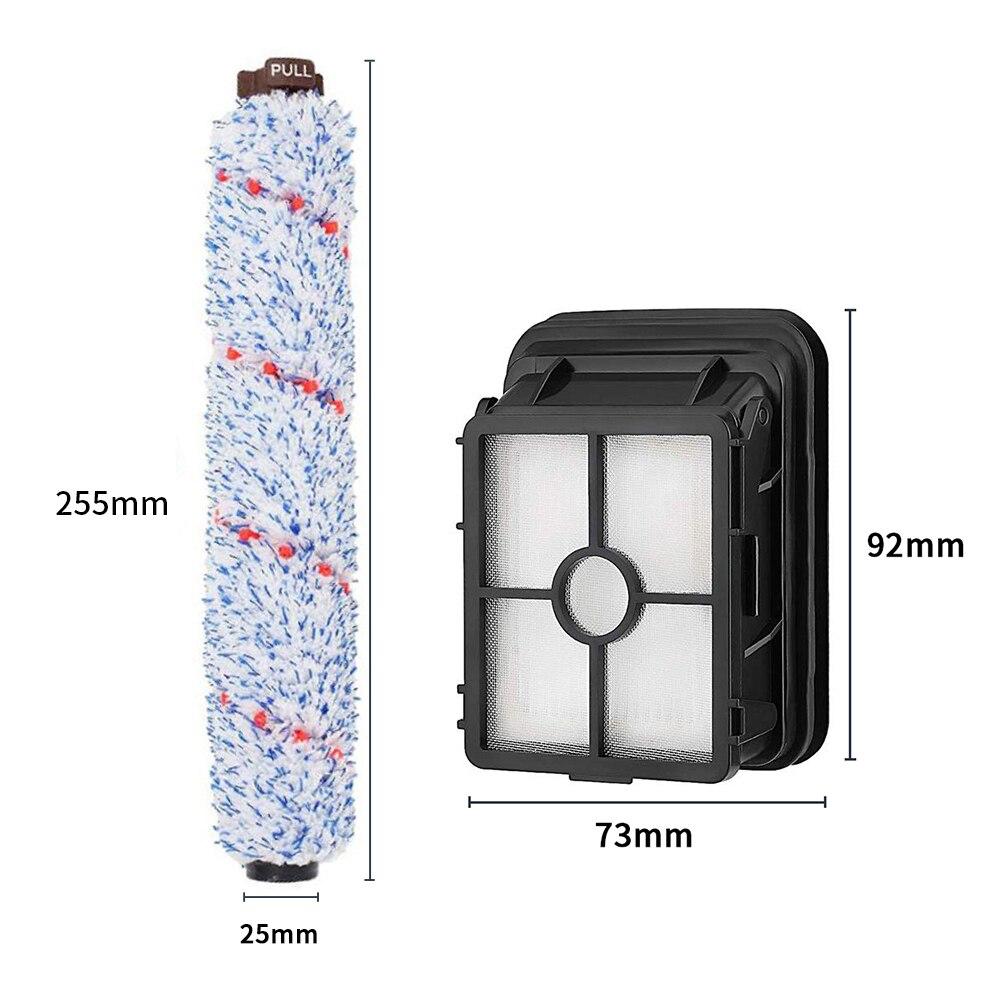 Очистите рулон щетки Multi Surface 1868 и вакуумный фильтр 1866 для Bissell CROSSWAVE 1713Z. Сравните с номером детали 1608683, 160-86.