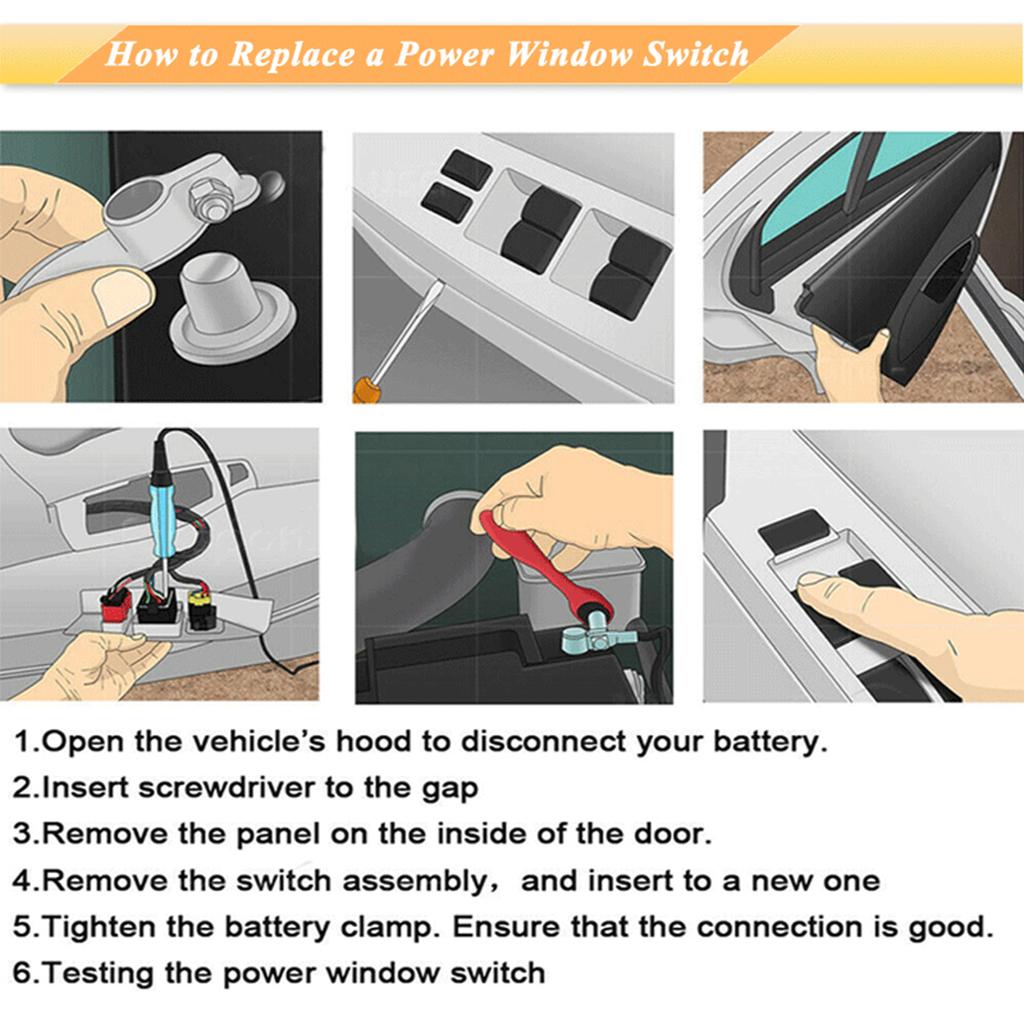 Для Actros MPII A9438200097 Автомобильный стеклоподъемник с электроприводом, замок стеклоподъемника, электрический переключатель управления, кнопочная консоль