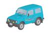 Aoshima Bunka Kyozai Scale Rakupla Snap Kit Suzuki JA11 Jimny Triton Blue Metallic Plastic Model Kit (AOSHIMA) 1/32 No. 18-TB Pre-Colored (Automobile)