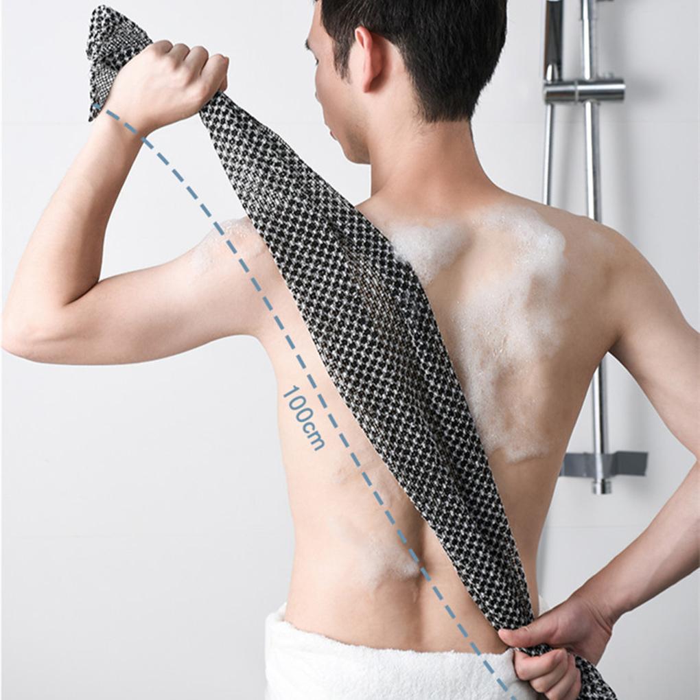 2 шт./лот Blissal Скраб для душа 25 100 см Очень длинная отшелушивающая мочалка Отшелушивающее полотенце для душа