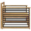 Maison Exclusive - Canapé d’extérieur Bois d'Acacia Massif Blanc