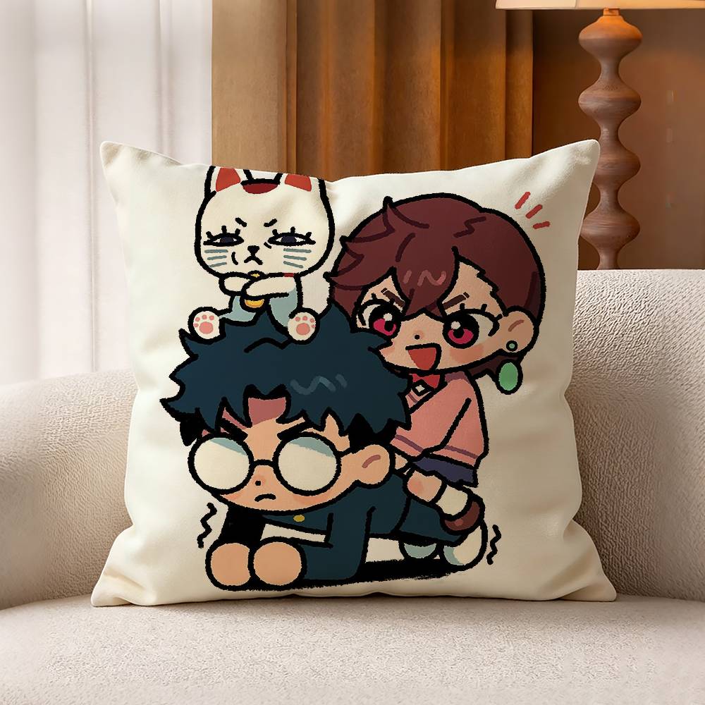 Anime DDandadan MultiSize Printed Pillow Covers Home Decoration
