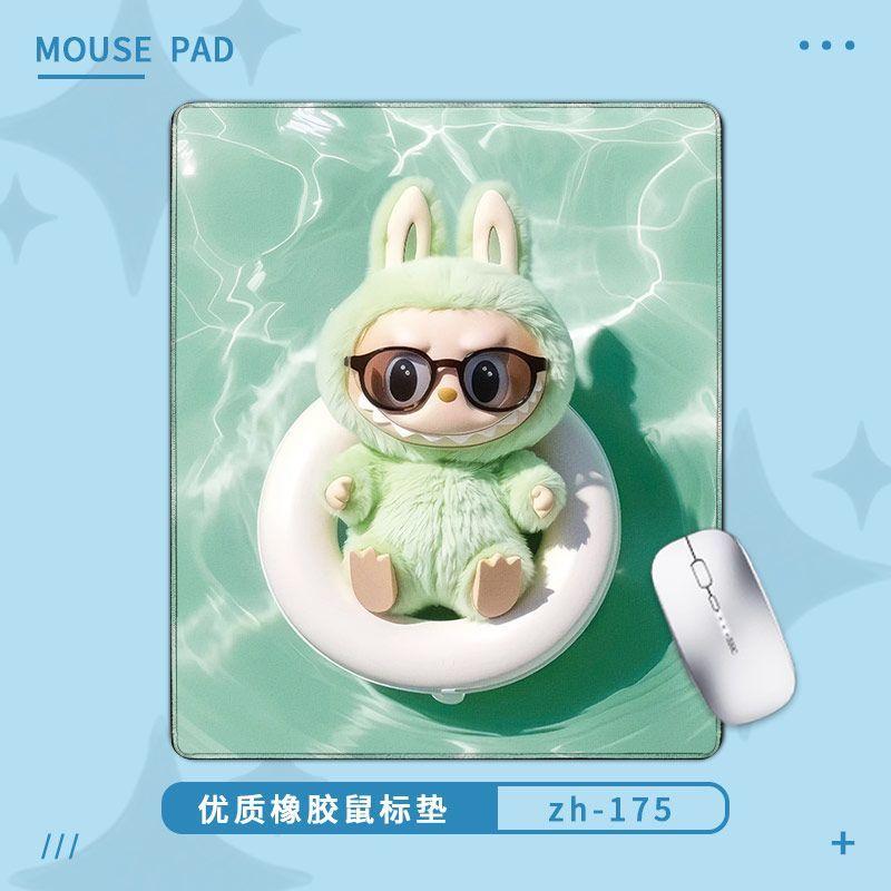 Милый коврик для мыши, Мультяшная подставка для запястья для офиса, Коврик для компьютерной клавиатуры, Моющийся коврик для мыши