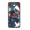 Чехол Demon Slayer Kimetsu No Yaiba для Samsung Galaxy A10s A40 A30 A20e A70 A10 Note 20 Ultra 10 A20s A50, черный мобильный телефон