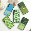 H-Веселая Лягушка Чехол для Телефона Для Samsung Galaxy A73,A72,A71,A70,A53,A52,A51,Другие Мягкий Черный Чехол
