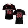 Cartoon Graphic Print Sport Style Jersey Kids Adult Short Sleeve Casual T-shirt Top