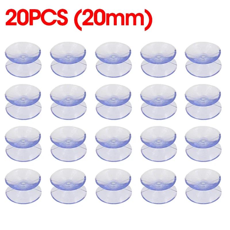 5/20 шт. двухсторонняя пластиковая присоска вакуумная нескользящая прозрачная присоска для стекла автомобиля оконная столешница проставка мыльница своими руками