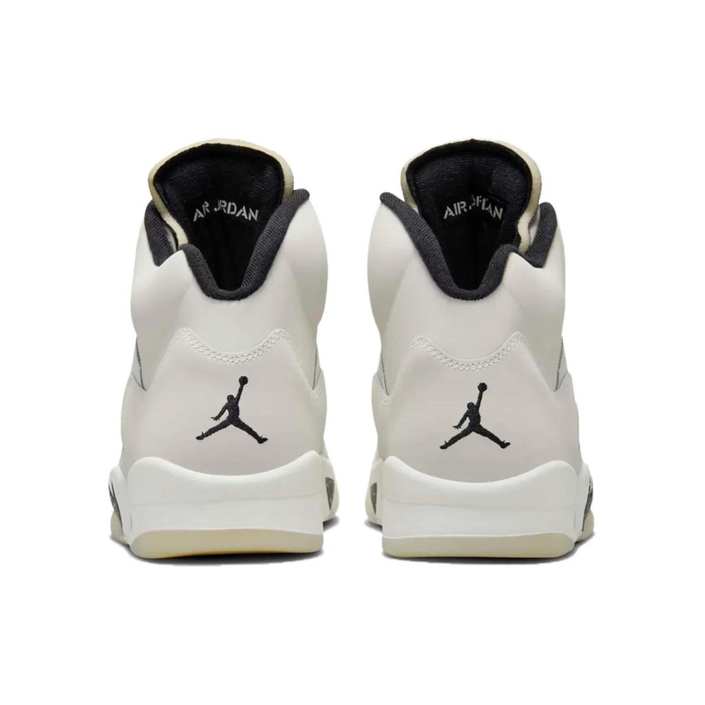 Air Jordan 5 Retro SE Sail Мужские кроссовки Кремово-черные Светло-орево-коричневые FN7405-100