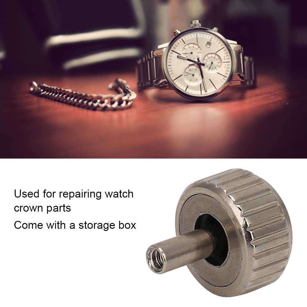 140 шт./кор. Детали заводной головки для часов, различные аксессуары, инструмент для ремонта часов для часовщиков