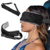 1/2Pcs Adjustable Head Support Strap Travel Pillow Alternative Light Blocking Sleeping Eye Cover Airplanes Cars Trains Neck Support Band Travel