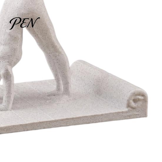 Держатель для телефона из PLA, 3D-печатная фигурка в позе йоги, Универсальная подставка для мобильного телефона, Настольное украшение для офиса