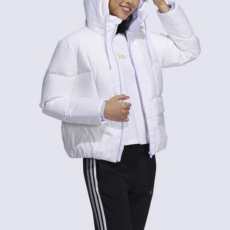 (WMNS) adidas NeoNOV Down Jacket Asia Sizing 'White' Women's H61124