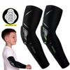 1Pcs Kids Arm Elbow Sleeve Pads 5-15 Years Children Youth Sports Compression Protective Elbow Guard for Football,Cycling