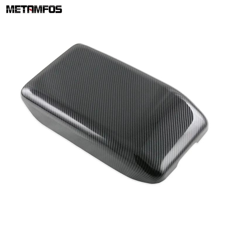 Center Console Armrest Storage Box Panel Cover Trim For Honda Accord Sedan 2024 2025 Carbon Fiber Accessories Car Styling