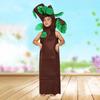 Tree Cosplay Children's Clothes Fashion Show Outfit for Performance Themed Party