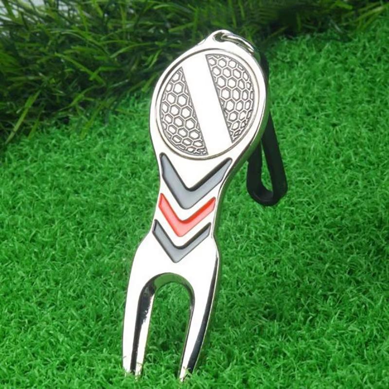 Caiton High Quality Golf Divot Repair Tool Aluminum Alloy Material Detachable Golf Ball Marker 5