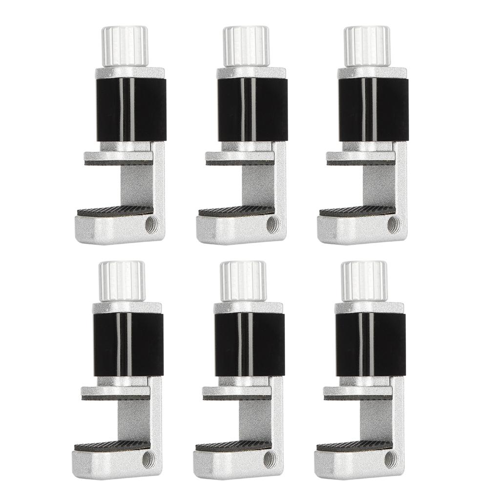 6Pcs Phone Tablet Adjustable Screen Fastening Clamp Fixture Clip Screen Repair Tool