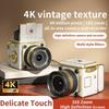 Ретро 4K Высококачественная Двойная Линза Отражательная CCD Камера Легкая и Портативная С 26,4 Миллионами Ультра Высокой Четкости Пикселей