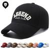 Hat Women's Summer New Big Head Circumference Showing Face Small Baseball Cap Outdoor Sunshade LEGEND Letter Embroidery Cap