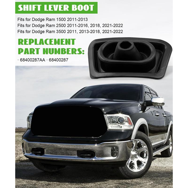 1 шт. Черный чехол рычага переключения передач с инструментом для снятия 68400287AA подходит для Dodge Ram 2011-2022