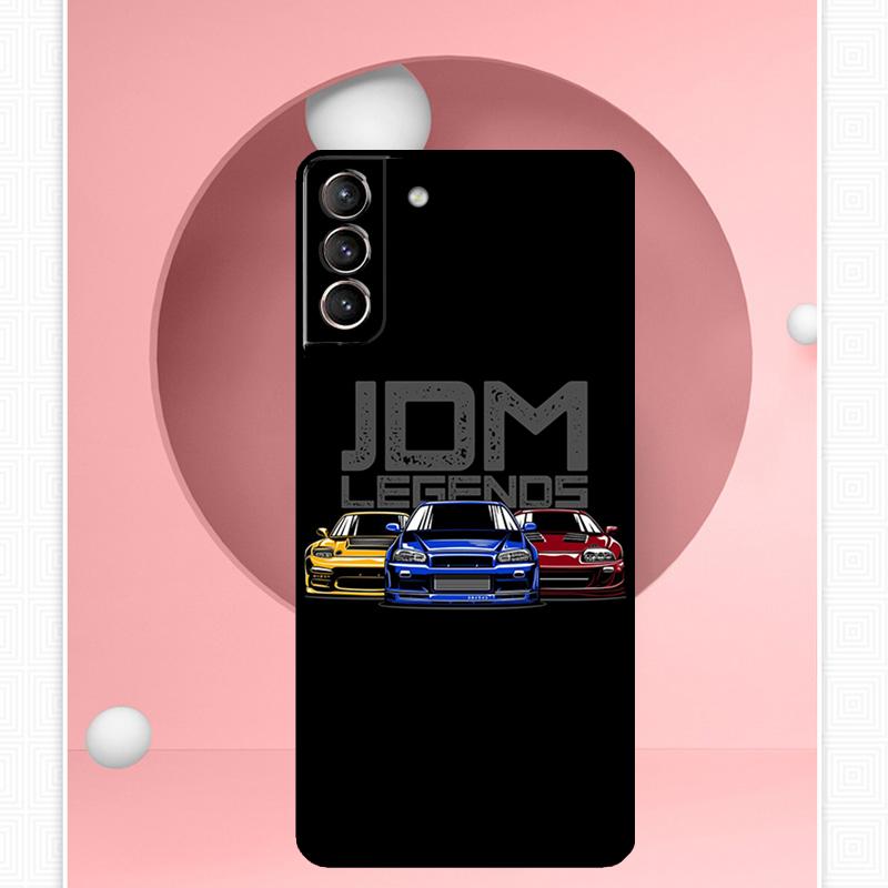 Чехол JDM Legend Drift Car для Samsung Galaxy S23 S24 Ultra S8 S9 S10 S22 Plus Note 10 20 Ultra S20 S21 FE