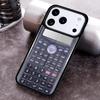 Ретро Чехол-телефон Калькулятор для iPhone 17 16 15 Pro Max Air 14 13 12 11 Plus Ударопрочный Чехол Capa