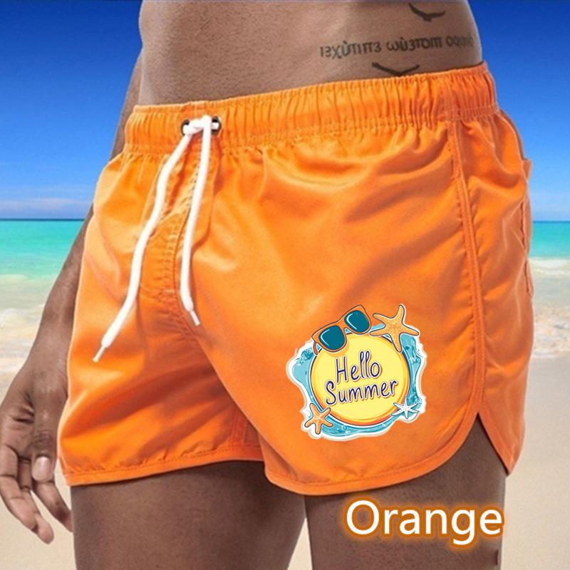 BBK-80 Летние новые мужские быстросохнущие плавки спортивные штаны купальный костюм пляжные шорты шорты для бега спортивные креативный баскетбольный принт