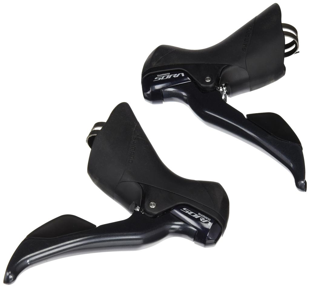 SHIMANO Рычаг левый и правый комплект ESTR3000DPA переключение/тормоз (ДОРОЖНЫЙ ST-R3000-P 2×9S SORA)