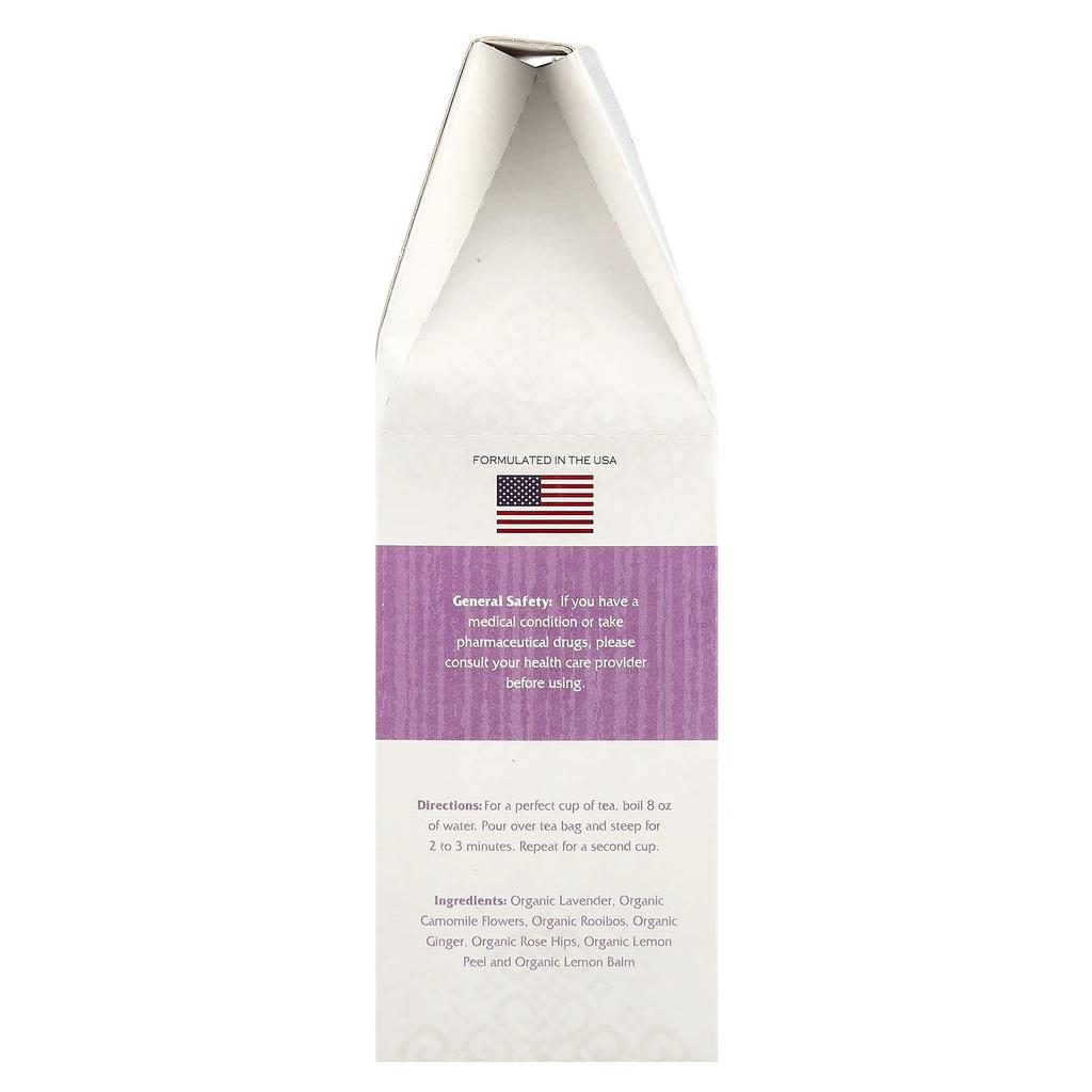 Secrets of Tea RelaxCalm™, без кофеина, 20 чайных пакетиков, 1,41 унции (40 г)