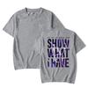 Футболки мирового турне IVE Покажи, что у меня Мерч KPOP Унисекс Мода Смешная Повседневная Футболка оверсайз с коротким рукавом