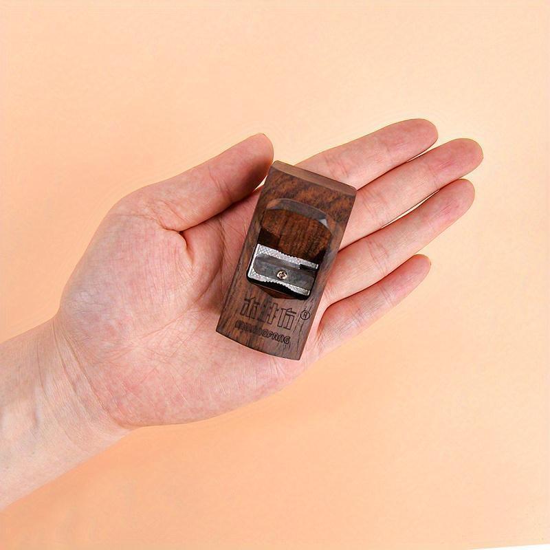 1 шт. Мини точилка для карандашей Точилка для карандашей Деревянная Специальный рубанок для заточки карандашей Заточка/шлифовка грифеля