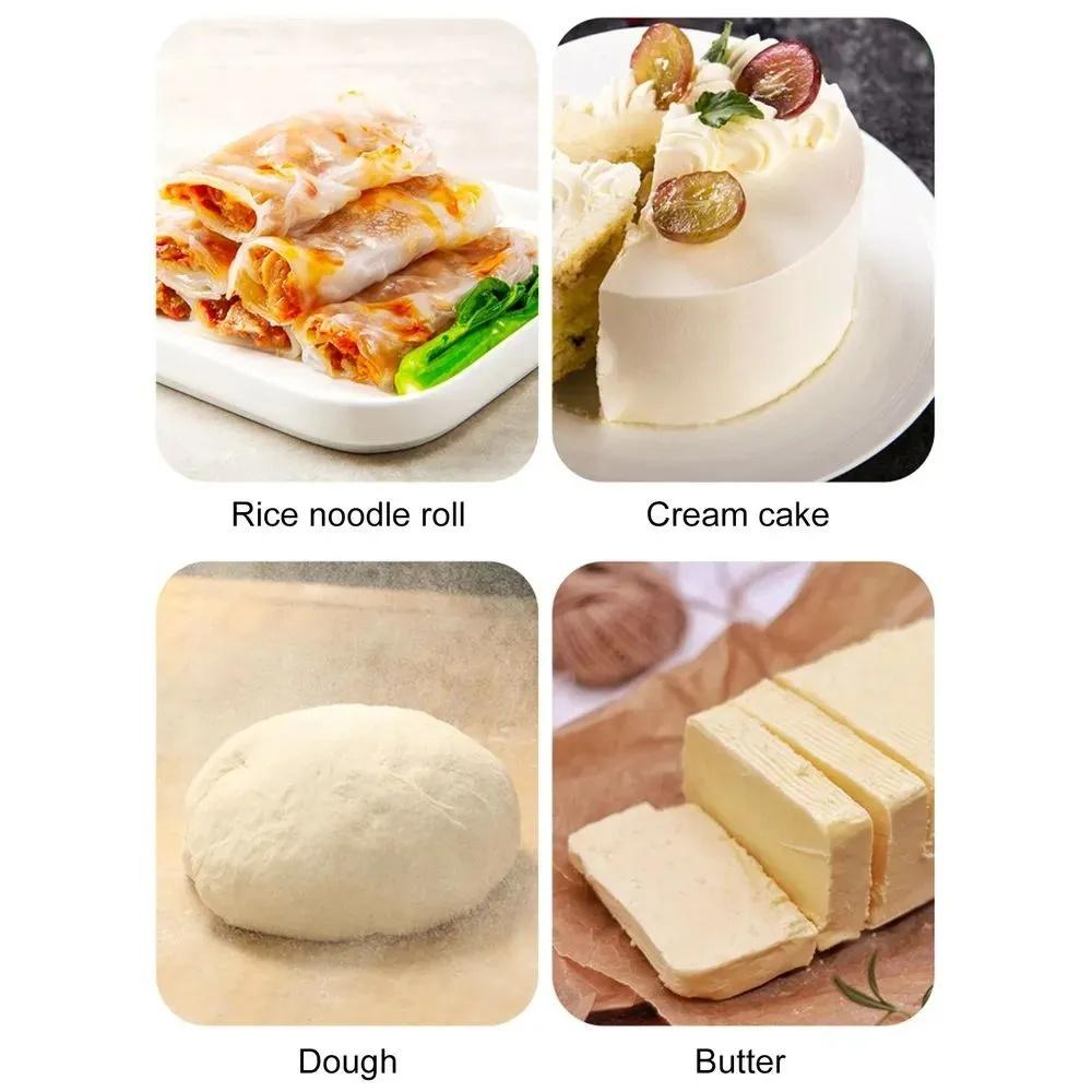 Скребок из нержавеющей стали со шкалой Скребок для теста Скребок для рисовой лапши