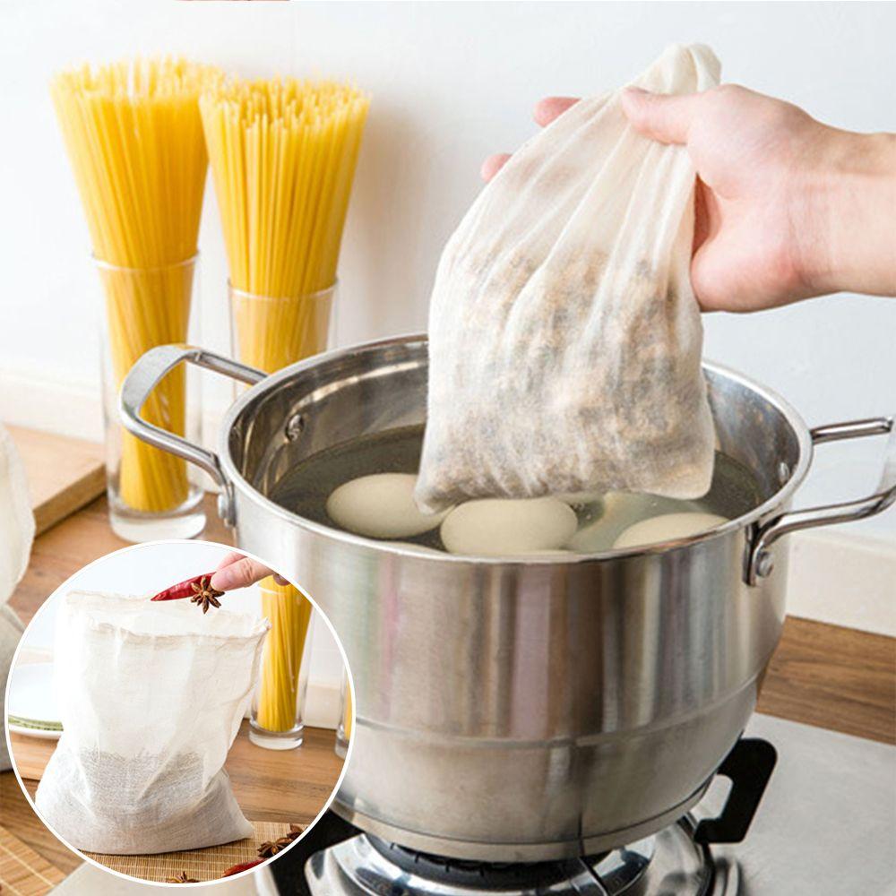 1/3/5PCS Food Special Food Colander Slag Bags Cotton Filter Bag Strainer Mesh Wine Strainer Nut Milk