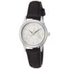 [Часы Seiko] ALBA Сотрудничество с Тоторо ACCK402 - Белый Циферблат, Серебристый Корпус, Черный Кожаный Ремешок