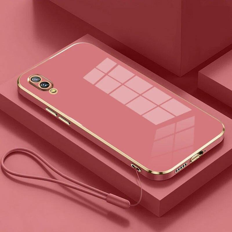 Чехол для Samsung Galaxy A02, чехол для Samsung Galaxy M02 SM-A022F SM-A022M, роскошный чехол для телефона с квадратным покрытием, противоударная задняя крышка