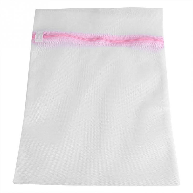 Zipped Mesh Clothes Socks Bra Underwear Lingerie Washing Bag Laundry Machine