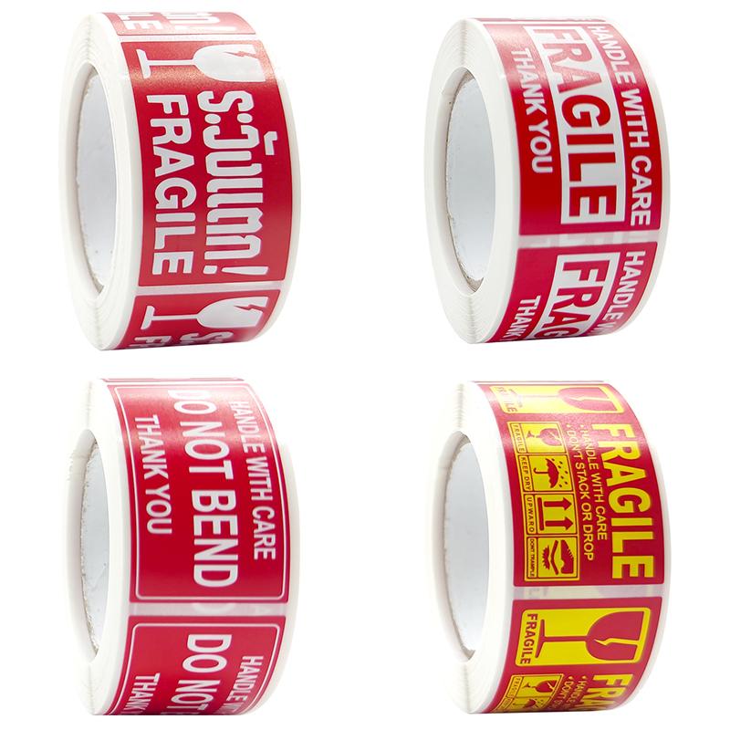 Предупреждение о хрупких товарах на английском языке, наклейка на медную пластину, этикетка, наклейка, советы по товарам, липкие