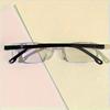 3Pcs Stylish Rimless Reading Glasses With Blue Light Blocking Frameless Fashionable Readers For Men & Women