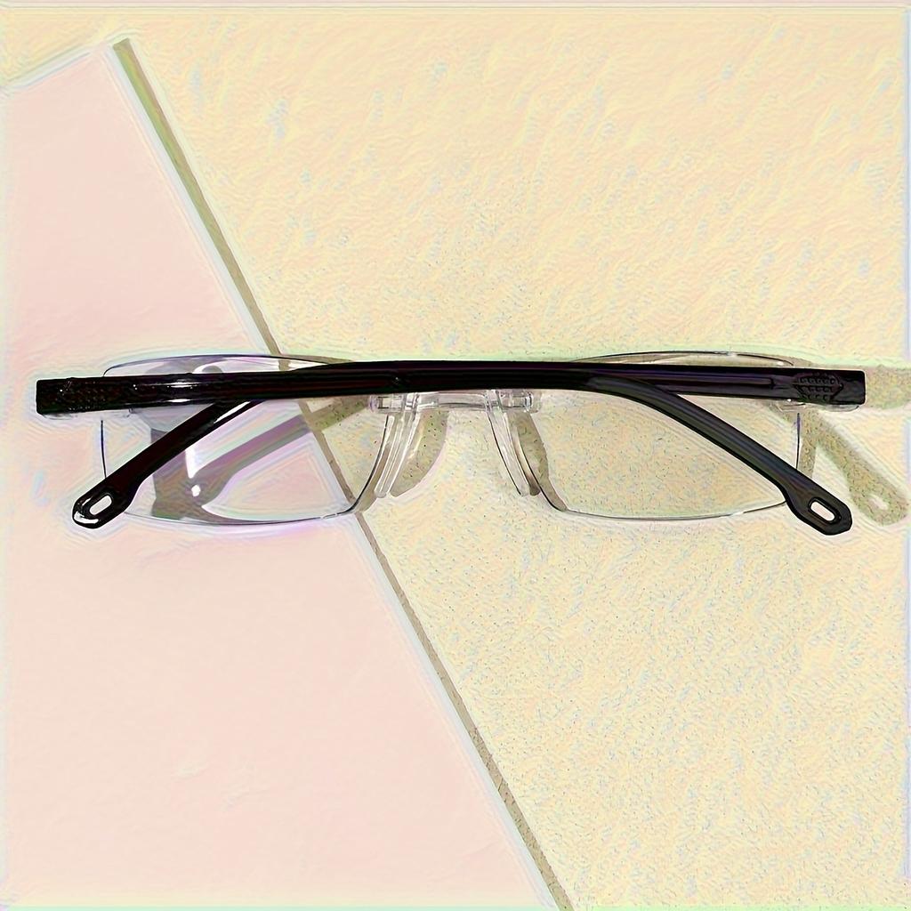 3Pcs Stylish Rimless Reading Glasses With Blue Light Blocking Frameless Fashionable Readers For Men & Women