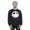 Disney Mens The Nightmare Before Christmas Jack Face Sweatshirt