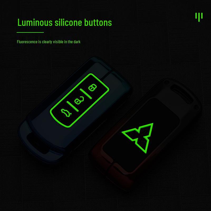 Чехол для ключа Mitsubishi для 2021 Outlander, Eclipse Cross, Pajero Sport, ASX: Модификация мужского корпуса и пряжки для автомобиля