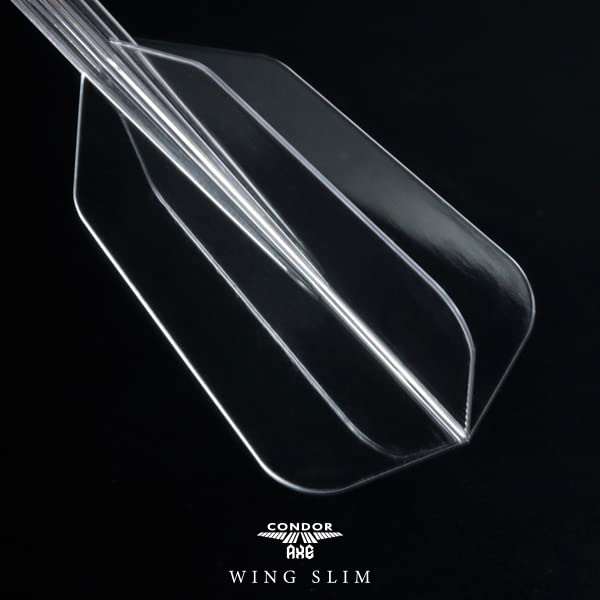 CONDOR AXE WING SLIM S Прозрачный топор Wing Slim Dart Flight Short