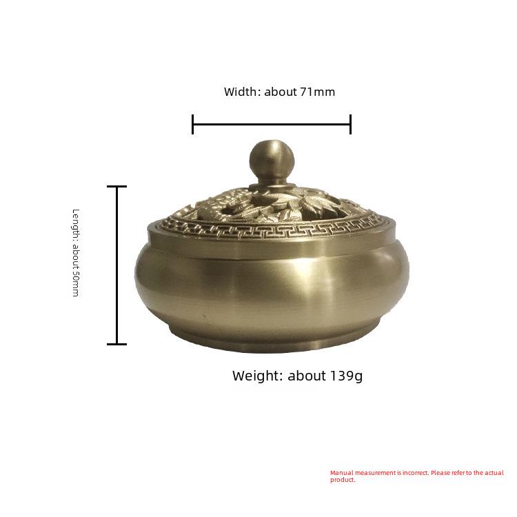 Двойная латунная курильница в форме рыбы: Украшение из сандалового дерева и чайной церемонии
