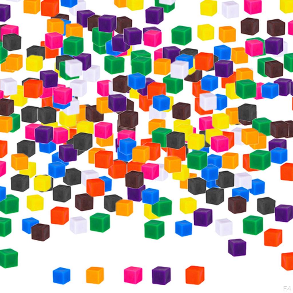 Centimeter Cubes Blocks Sorting Toys for Elementary Classroom Kindergarten