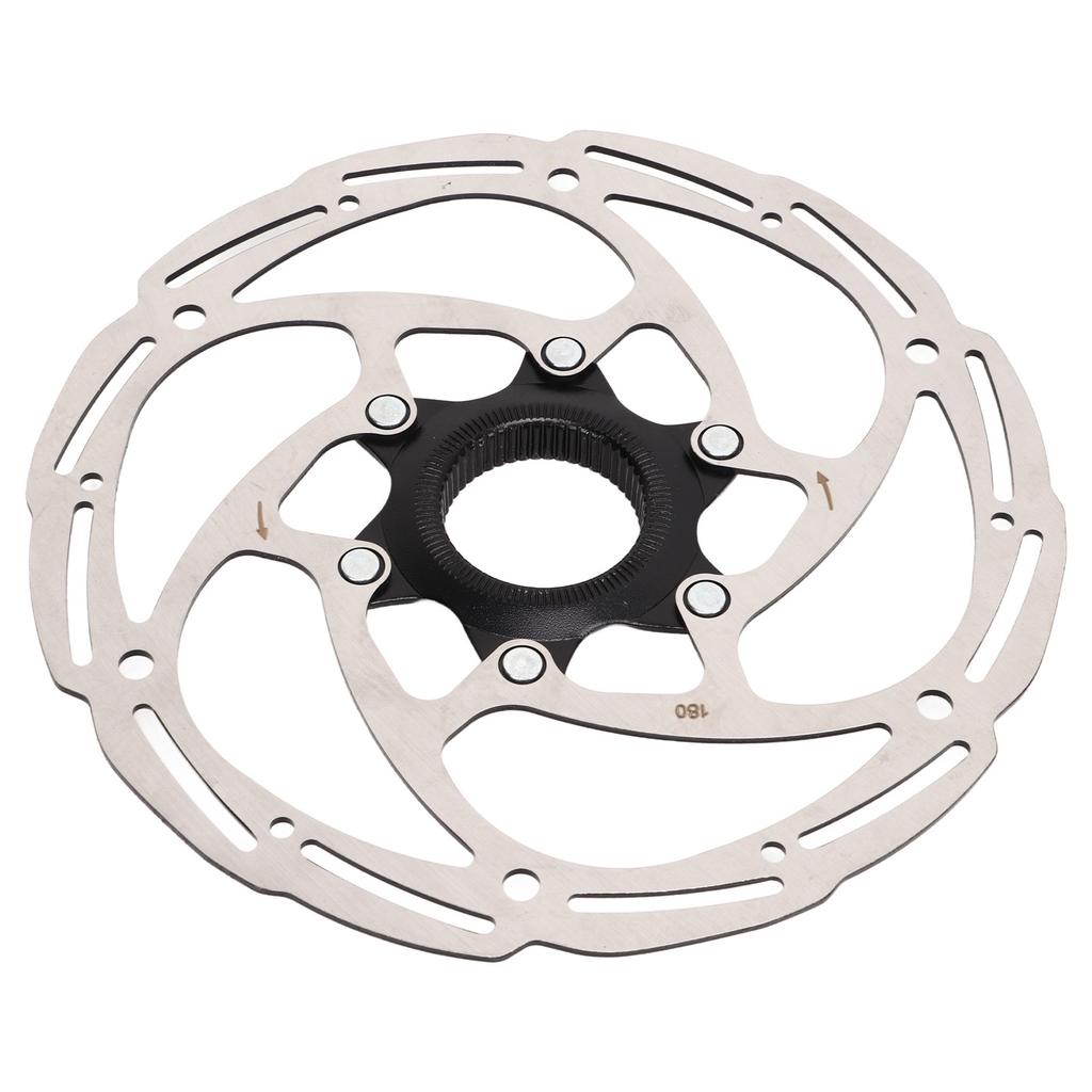 Bicycle Center Lock Disc Brake Rotor Steel With Center Lock Cover for Road Mountain Bike 180mm