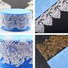 J1UL1N Silicone For Cake Decorating Mold Set, 5Pcs Food Grade Fondant Lace Molds Nonstick Flower Pattern Mat