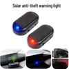 Car Interior Solar-Powered LED Anti-Theft Warning Light