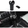 Car Center Console Armrest Storage Box Sticker ABS Carbon Fiber Decal Interior Trim Cover for Ford Mustang 2015-2026 / Shelby GT350 2015- / GT500 -