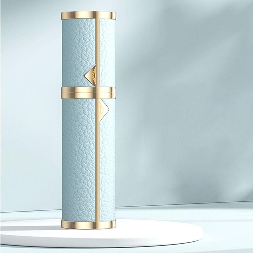 PU Leather Perfume Bottle 5ml Cosmetic Container Portable Parfume Atomizer Bottle Woman