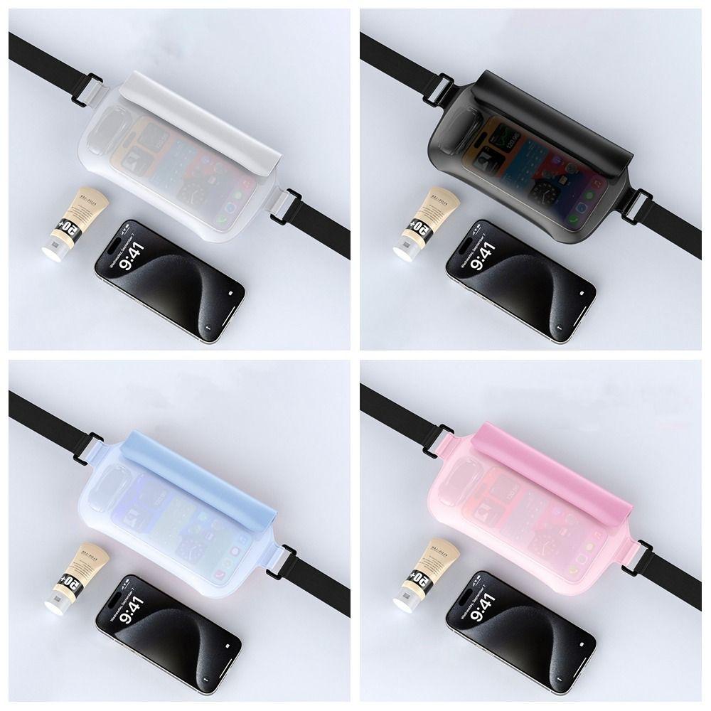 Lanyard Transparent Waist Bag  Swimming Storage Bag Waterproof Phone Bag  Summer